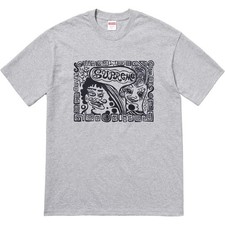 T-shirt Supreme Faces grigia