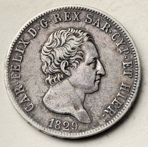 Italia lire 1829 p - italia, 5