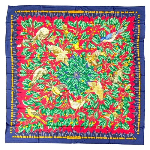 Hermes les mesanges - hermes, scarf
