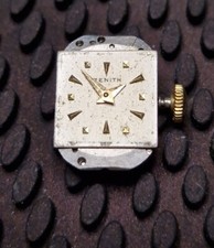 A72 Zenith 57.8 Vintage Watch Parts Repair Project Movement Montre Uhr 