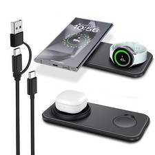 Caricabatteria wireless 2 in 1