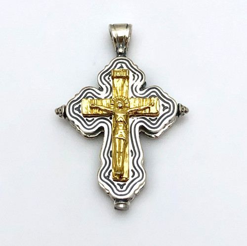 Croce argento 925 - argento,