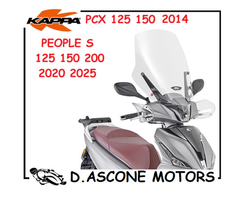 Parabrezza trasparente kymco - parabrezza,