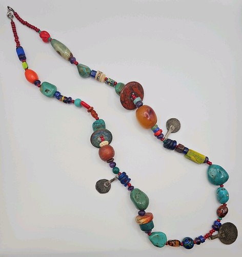Antica collana dote marocchina - collana,