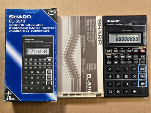 Sharp 531h calcolatrice - sharp, el-531h
