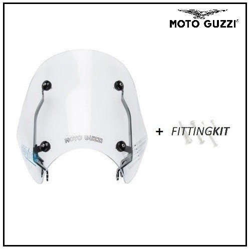 Kit parabrezza trasparente