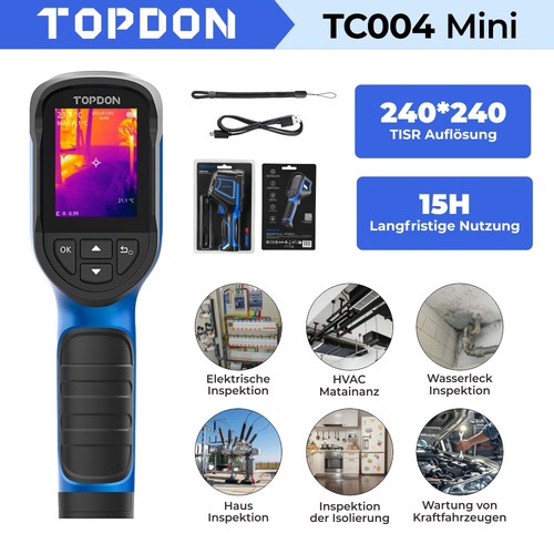 Topdon tc004 mini termocamera - mini,