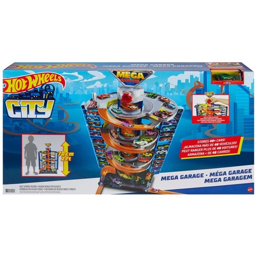 Hot wheels city - city, garage