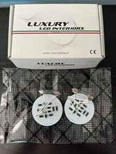KIT A LED PLAFONIERA LUCI INTERNE MODIFICA LUXURY INTERIORS FIAT ALFA LANCIA 