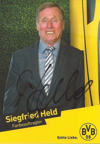 Autografo siegfried siggi eroe - autografo,