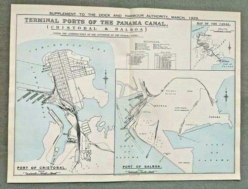 Porti del canale - del, panama