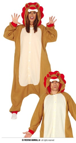 Costume unisex leone - unisex,