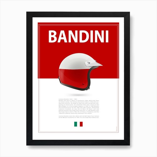 Lorenzo bandini elmetto - elmetto, stampa