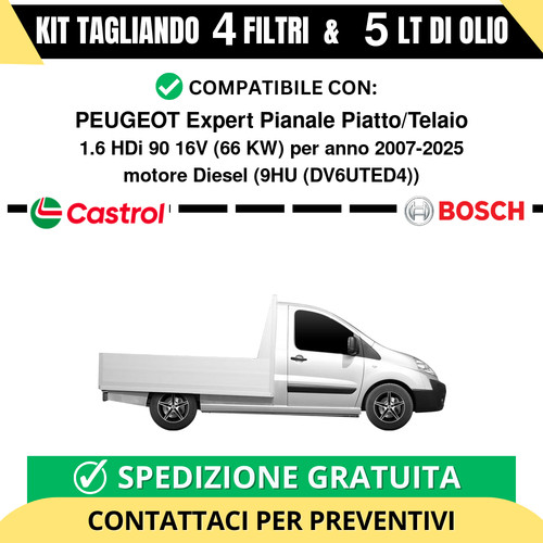 Tagliando filtri bosch 5 - filtri, e