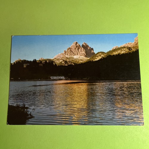 Dolomiti lago misurina con - lago, di