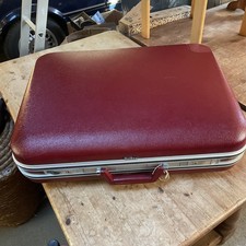 valigia rigida vintage delsey