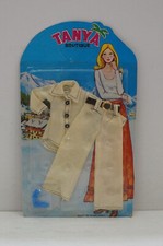 Tanya Boutique - Vestito Completo beige (camicia e pantalone) - Abito Vintage...