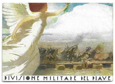 CARTOLINA MILITARE ,DIVISIONE