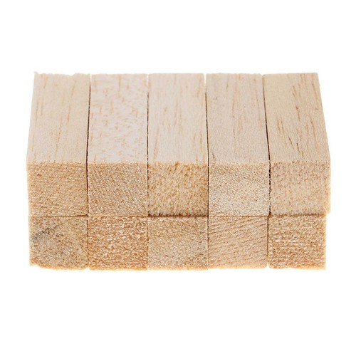 10x blocchi quadrati - , legno