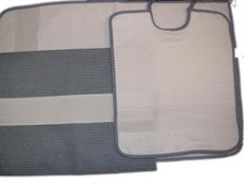 SET ASILO 3 PEZZI "QUADRETTI" DA RICAMARE O PERSONALIZZATO