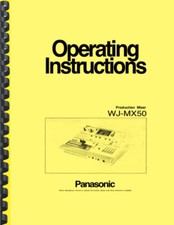Panasonic WJ-MX50 Video Mixer
