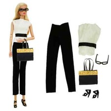 Set abbigliamento bianco nero