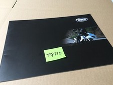 Buell moto XB9R X1 X1W M2 2002 prospectus catalogue publicité brochure