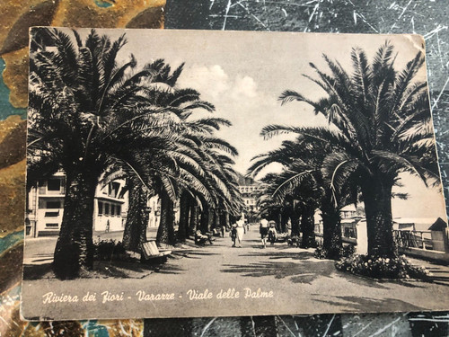 Cartolina bianco nero - cartolina,