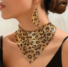 Elegante Set Gioielli Stampa