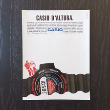 1991 Casio BM 500 Barometer - Original AD Advertising Pubblicità Vintage