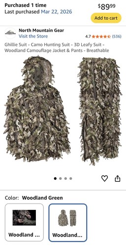 Tuta ghillie mimetica - tuta, 3d