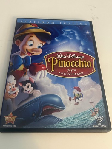 Walt disney pinocchio 70th - disney's,