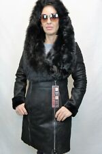 Giacca Cappotto In Pelle