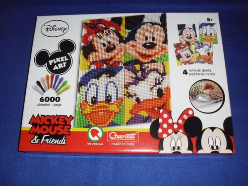 Quercetti pixel art - pixel, disney