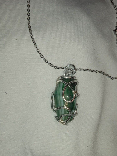 Collana donna con pietre agata - con,