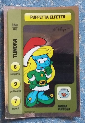 Carta card puffi conad 2012 - conad,