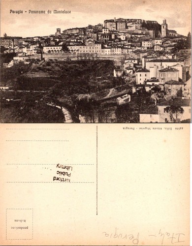 Perugia panorama monteluce - da,