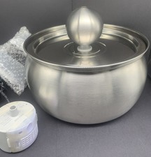 FONTANELLA ACCIAIO INOX 4LT USATA COME NUOVA INCLUSI 2 FILTRI E DUE SPUGNE