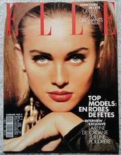 French Elle Dec.1990 Cover
