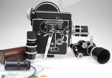 Bolex H8 fotocamera reflex nucleo Switar 50 mm f1.4 Vario Switar 8-36 mm f1.9 H8RX 95555