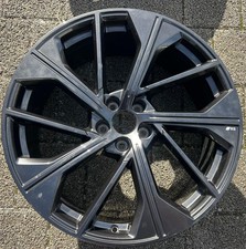 1 CERCHIO IN LEGA ORIGINALE 21" AUDI Q5 SQ5 FY 80A601025BQ 8,5x21 ET34 RUOTA LIBERA
