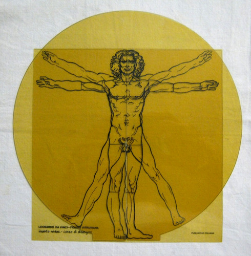 Uomo vitruviano leonardo - uomo,