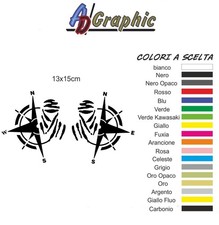 coppia adesivi stickers