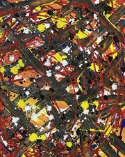 Quadro acrilico su tela