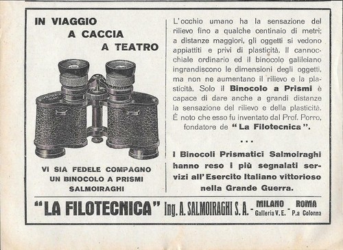 Binocolo prismi salmoiraghi - binocolo,