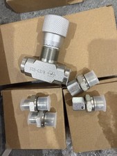 3/8" L08 -Valvola regolazione flusso idraulico - STB-G3/8 - Miniescavatore - AGT - USA