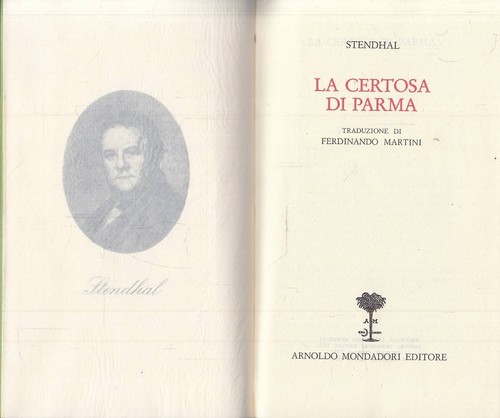 Stendhal certosa di parma - -, la