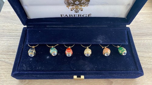 Set ciondoli fabergé - 6,