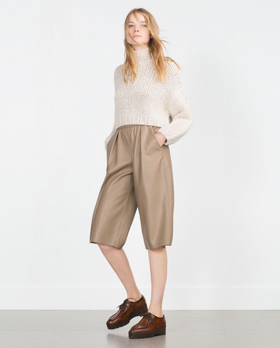 Zara maglione donna ecrù - zara,