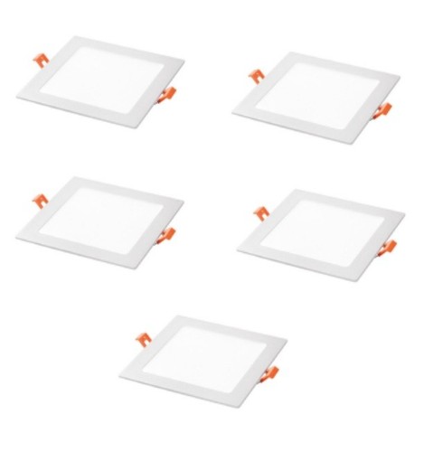 Faretto incasso 5pz - ad,
